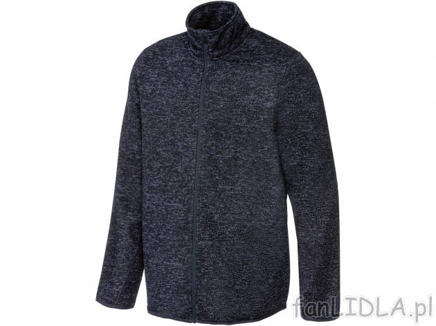Bluza męska z polaru Crivit, cena 39,99 PLN 
- rozmiary: M-XL
- barwienie metodą ...