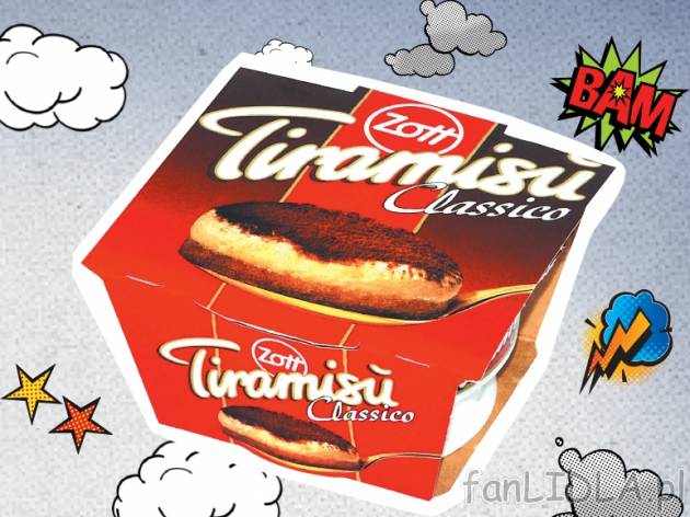 Zott Tiramissu Classico , cena 2,99 PLN za 75 g, 100g=3,99 PLN.