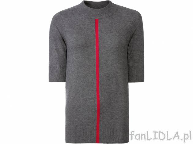 Sweter damski z półgolfem Esmara, cena 29,99 PLN 
- rozmiary: S-L
- z delikatnej ...
