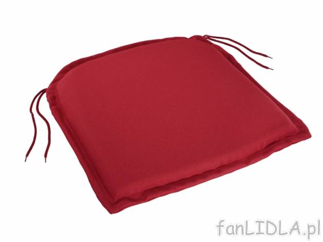 Poduszka na krzesło Florabest, cena 22,99 PLN za 1 szt. 
- grubość 5,5 cm
- materiał ...