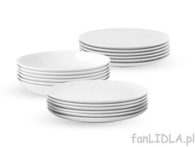 Porcelanowy zestaw obiadowy City, 18 elementów Chodzież Porcelana, cena 149,00 ...