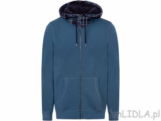 Bluza dresowa męska Livergy, cena 59,90 PLN 
- rozmiary: S-XL
- wysoka zawartość ...