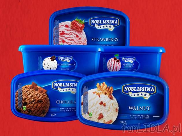 Lody Premium , cena 5,19 PLN za 1L/1opak. 
- ZASMAKUJ PRAWDZIWEJ PRZYJEMNOŚCI ...