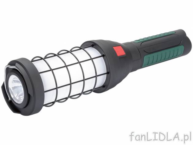Akumulatorowa lampa warsztatowa LED COB Parkside, cena 69,90 PLN 
2 wzory 
- stumień ...