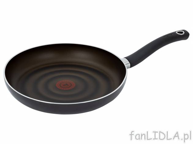 Patelnia ze wskaźnikiem THERMO-SPOT® Tefal, cena 59,90 PLN 
Ø 28 cm 
- THERMO-SPOT® ...