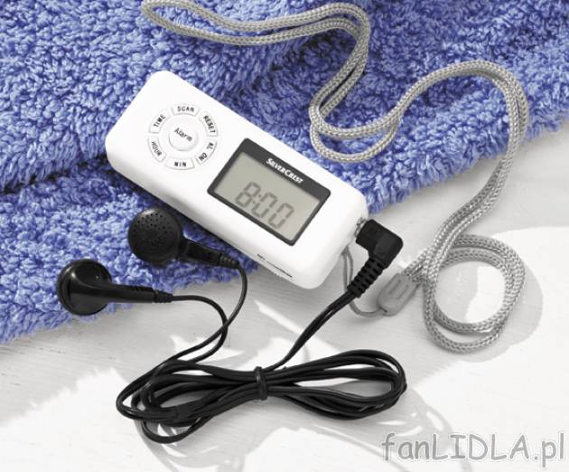 Radio cyfrowe cena 17,99PLN
- z automatycznym wyszukiwaniem stacji
- budzik i ...