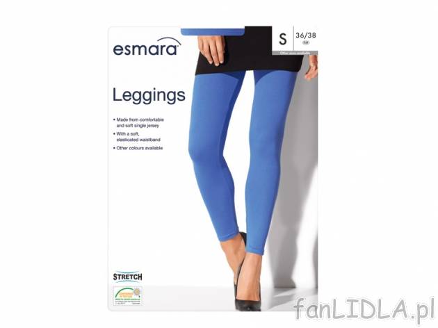 Legginsy Jolinesse, cena 17,99 PLN za 1 para 
- materiał: 95% bawełna, 5% elastan
- ...