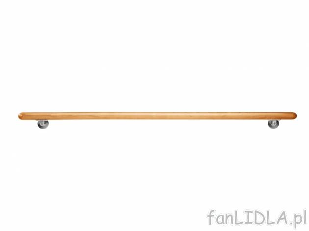 Poręcz 155 cm Livarno, cena 69,00 PLN 
różne wzory 
- w zestawie 2 stalowe ...