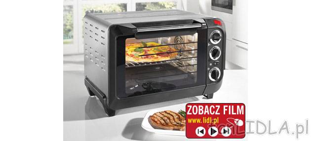 Piekarnik elektryczny 1380 W z grillem i termoobiegiem, cena 149PLN
- kompaktowy ...