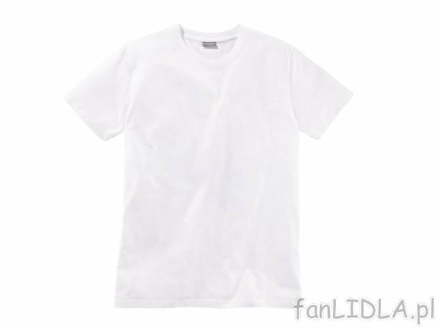 T-shirt męski Livergy, cena 11,99 PLN za 1 szt. 
- 6 kolorów
- materiał: 100% ...