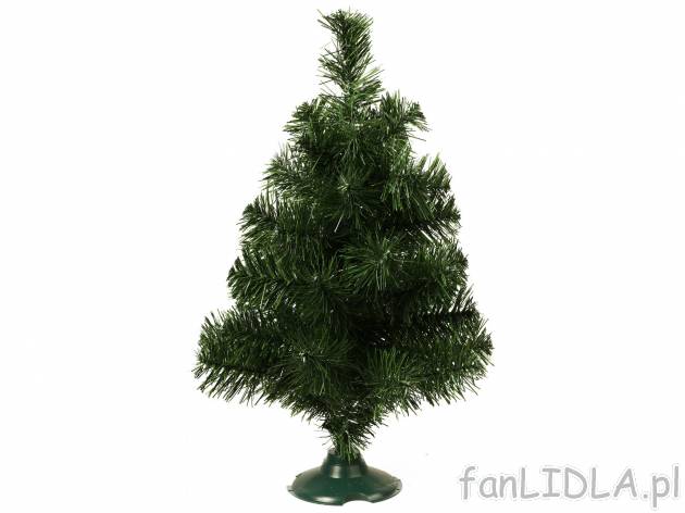 Mała choinka , cena 6,99 PLN  
-  wys. 45 cm
-  ze srebrnymi wplotami