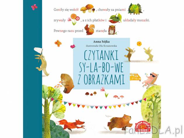Czytanki sylabowe z obrazkami , cena 24,99 PLN