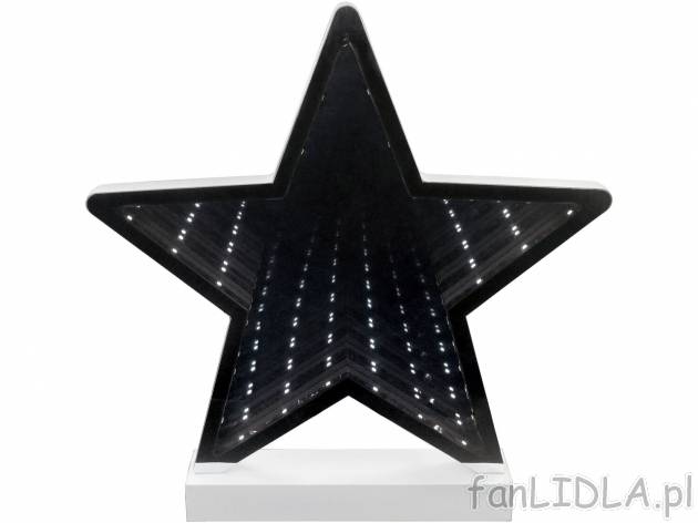 Dekoracja LED Melinera, cena 29,99 PLN 
- obustronny efekt dekoracyjny 3D, uzyskiwany ...