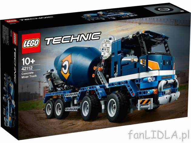 Klocki Lego 42112 Lego, cena 349,00 PLN  
-  Betoniarka
Opis