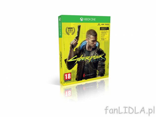 Gra Cyberpunk 2077 XBOX ONE , cena 269,00 PLN 
- gra dostępna przy kasie u kasjera
Cyberpunk ...