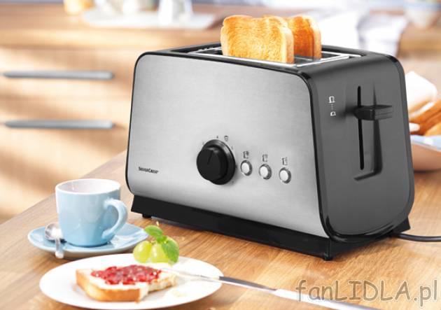 Toster podwójny 800 W cena 69,90PLN
- nowoczesny design ze stali szlachetnej
- ...