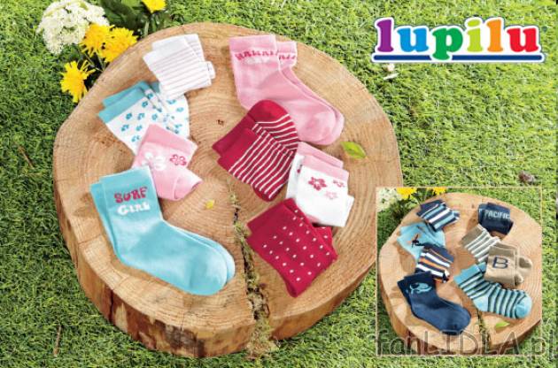 Skarpetki dziecięce 4 pary cena 11,99PLN
- cena za 4 pary
- dziewczęce lub chłopięce
- ...
