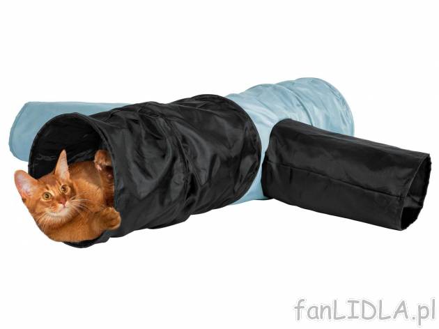 Tunel do zabawy dla kota , cena 29,99 PLN 
- wymiary: 115 x 30 cm (dł. x ø)
- ...