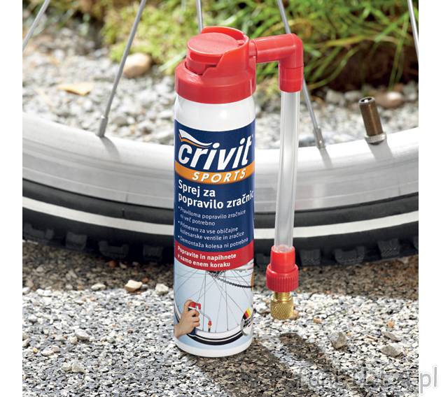Spray do naprawy opon cena 9,99PLN
- przeznaczony do wszystkich dostępnych wentyli ...