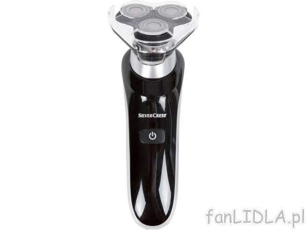 Rotacyjna maszynka do golenia Silvercrest Personal Care, cena 109,00 PLN 
- z nakładką ...