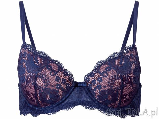 Biustonosz push-up Esmara Lingerie, cena 24,99 PLN 
- wysoka zawartość poliamidu
- ...