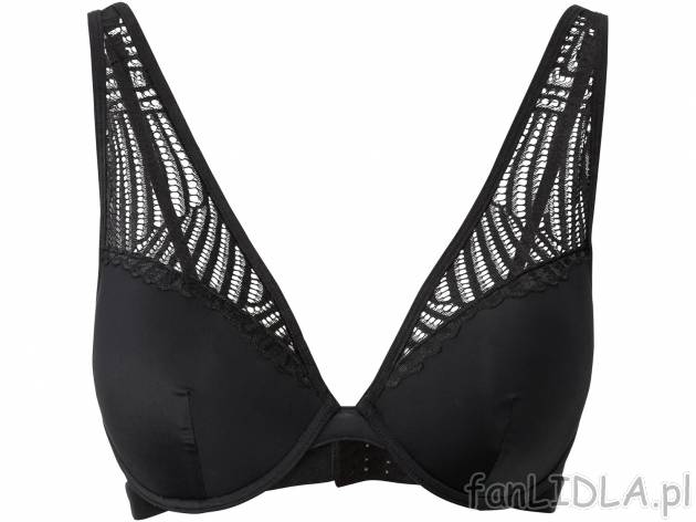 Biustonosz push-up Esmara Lingerie, cena 24,99 PLN 
- wysoka zawartość poliamidu
- ...