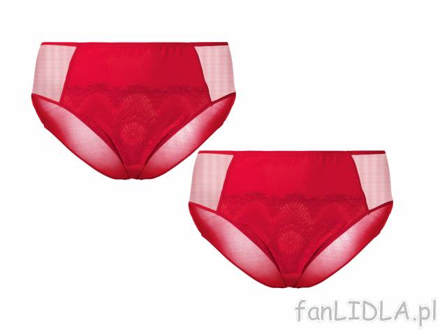 Majtki damskie, 2 pary* Esmara Lingerie, cena 11,99 PLN 
- rozmiary: XL-XXL
Dostępne ...