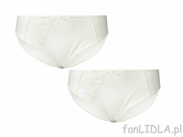 Majtki damskie, 2 pary* Esmara Lingerie, cena 11,99 PLN 
- rozmiary: XL-XXL
Dostępne ...