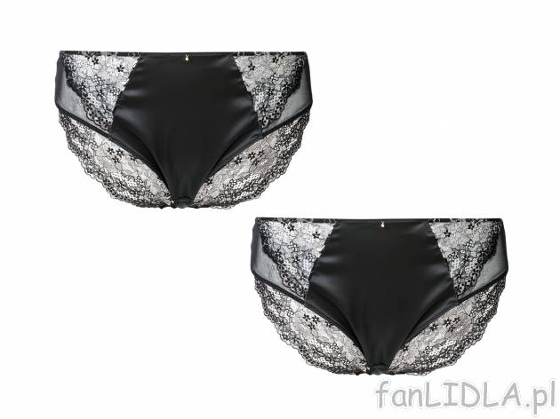 Majtki damskie, 2 pary* Esmara Lingerie, cena 11,99 PLN 
- rozmiary: XL-XXL
Dostępne ...