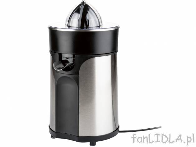 Wyciskarka do cytrusów 85 W Silverscrest Kitchen Tools, cena 79,90 PLN 
- akcesoria ...
