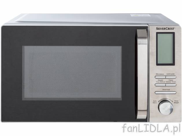 Kuchenka mikrofalowa z grillem Silverscrest Kitchen Tools, cena 289,00 PLN 
- ok. ...