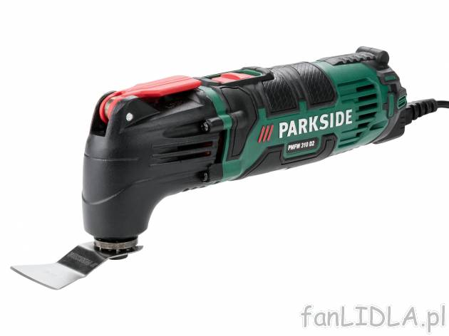 Urządzenie wielofunkcyjne 310 W Parkside PMFW 310 D2, cena 129,00 PLN 
- znamionowe ...