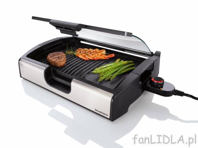 Grill stołowy 1800 W Silvercrest Kitchen Tools, cena 149,00 PLN za 1 opak. 
- z ...
