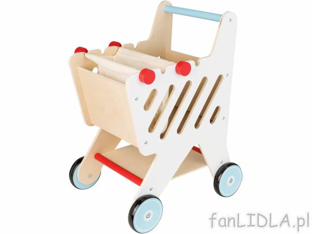 Zestaw do zabawy Playtive, cena 89,90 PLN 
wózek na zakupy 
- wymiary: ok. 39 x ...