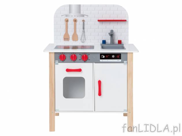 Kuchnia do zabawy Playtive, cena 149,00 PLN 
- ok. 60 x 80 x 30 cm
- z lod&oacute;wką, ...
