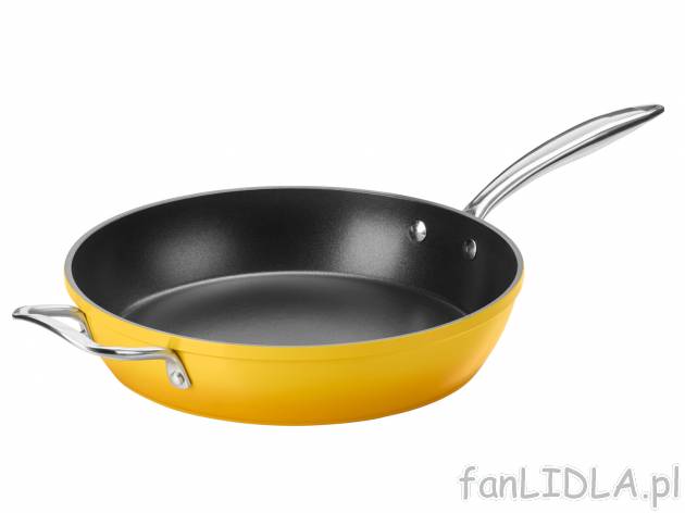 Patelnia aluminiowa ø 28 cm Ernesto, cena 79,90 PLN 
- odporna na temp. do 250°C
- ...