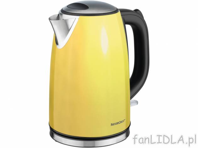 Czajnik elektryczny 2400 W Silverscrest Kitchen Tools, cena 79,90 PLN 
- dno kapslowe ...