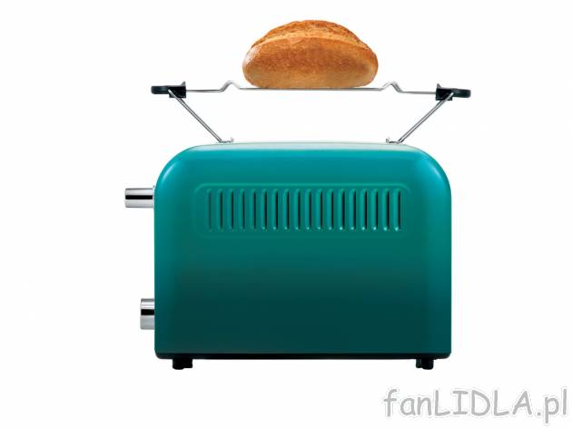 Toster 1000 W Silverscrest Kitchen Tools, cena 79,90 PLN 
- z funkcją rozmrażania ...