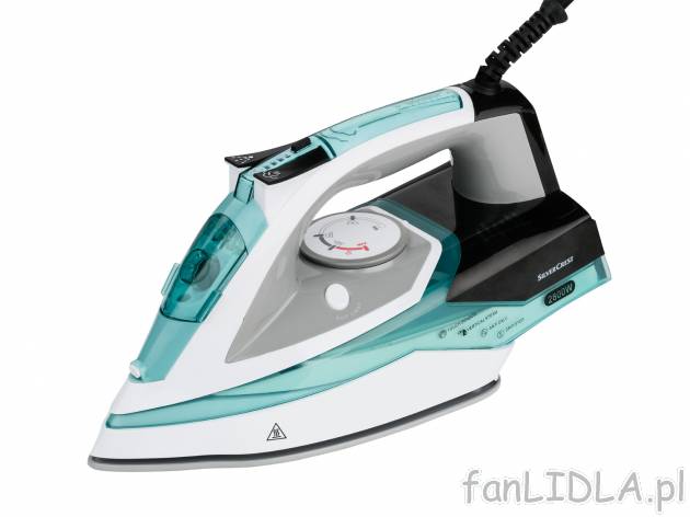 Żelazko parowe 2800 W Silvercrest, cena 109,00 PLN 
- BEZPIECZNE PRASOWANIE - ...