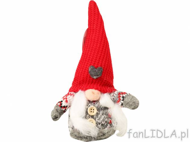 Pluszowy Mikołaj , cena 9,99 PLN  
4 wzory                    
-  wys. 19-23 cm