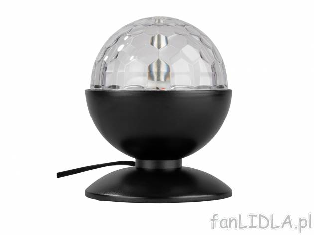 Lampa dyskotekowa lub żarówka LED Livarno, cena 24,99 PLN 
- wirujący, dyskotekowy ...