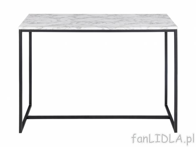 Konsola Livarno, cena 149,00 PLN 
- 100 x 36 x 72 cm (szer. x gł. x wys.)
- płyta ...