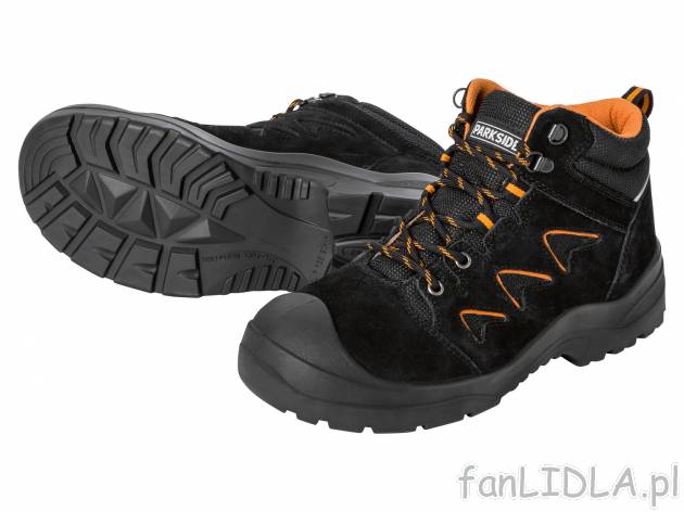 Buty ochronne ze skóry Parkside, cena 99,00 PLN 
- klasa bezpieczeństwa S3, zgodnie ...
