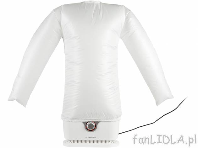 Manekin prasujący 1800 W CleanMaxx , cena 149,00 PLN 
- 2 w 1 suszy i prasuje
 
Opis ...