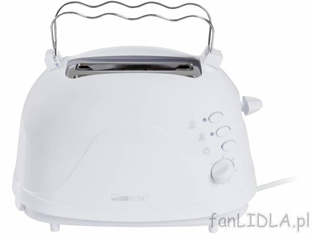 Toster 700 W Tronic, cena 29,00 PLN  
-  zintegrowana nakładka na bułki
Opis