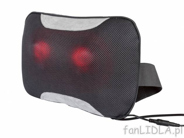 Poduszka do masażu shiatsu pleców Silvercrest Personal Care, cena 99,00 PLN 
- ...