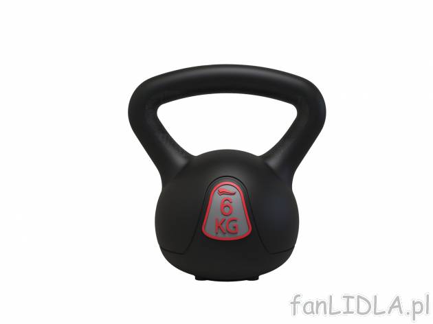 Kettlebell 6 kg Crivit, cena 39,99 PLN 
- do treningu siły i wytrzymałości
Opis

- ...