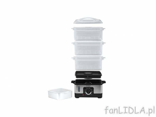 Parowar 950 W Silverscrest Kitchen Tools, cena 89,90 PLN 
- GOTUJ ZDROWO W PAROWARZE!
- ...