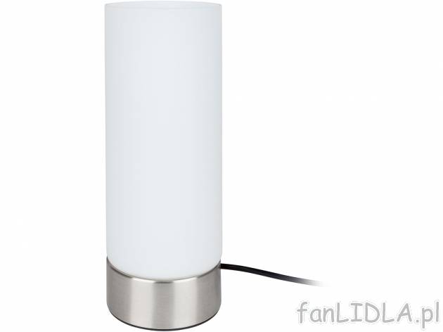 Lampa stołowa z funkcją przyciemniania Livarno, cena 39,99 PLN 
2 wzory 
- 10 ...