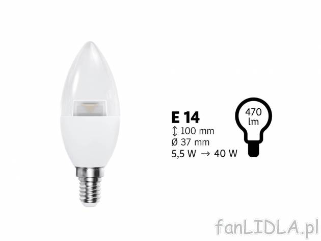 Żarówka LED Livarno, cena 13,99 PLN  

Opis